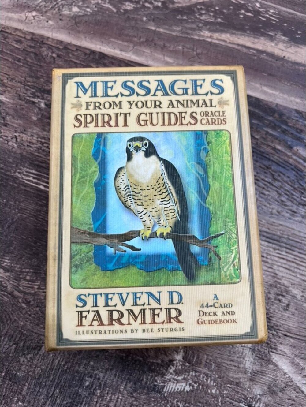 Messages From Your Animal Spirit Guides 44 Oracle Card Deck by Steven D Farmer
